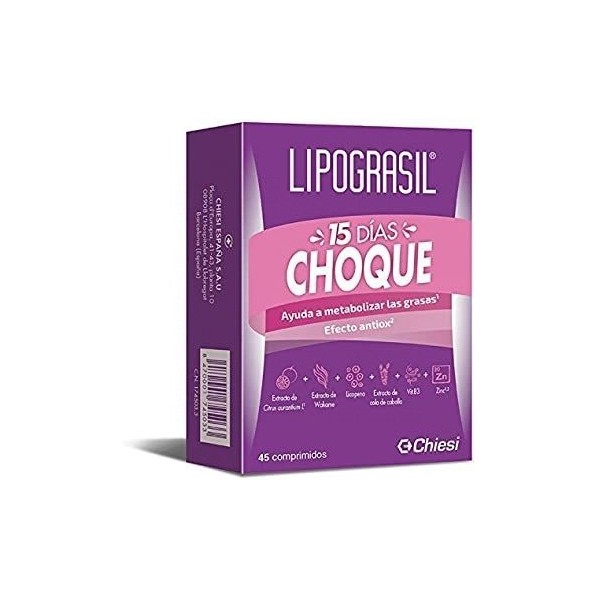 Lipograsil 15 Dïas Choque 45 Comprimidos
