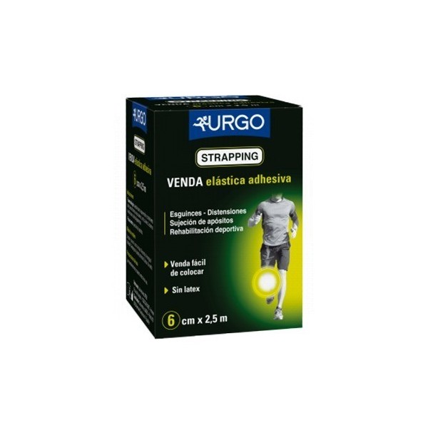 Urgo Strapping Venda Elástica Adhesiva 6cm x 2,5m