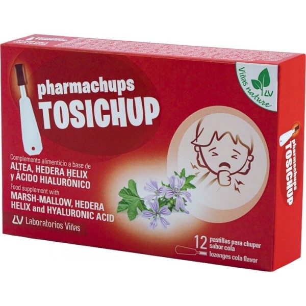 Pharmachups Tosichups Sabor Cola 12 Pastillas
