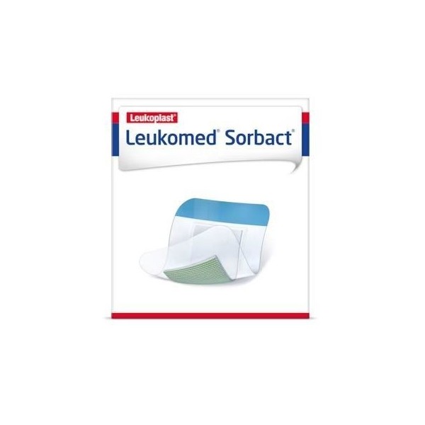 Leukomed Sorbact 3 Apósitos 7,2cm x 5cm