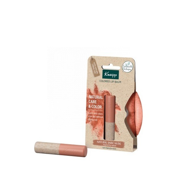 Kneipp Bálsamo Labial Color Natural Dark Nude 3,5g