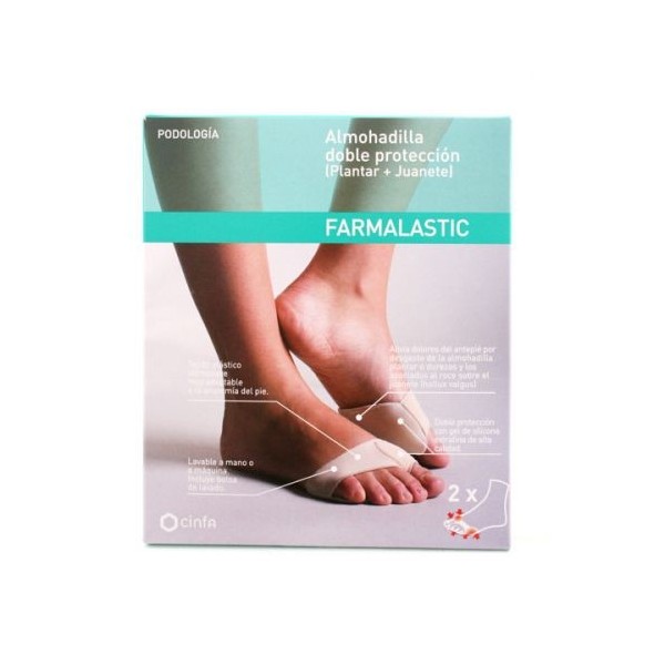 Farmalastic Almohadilla Doble Protección T-p 2uds