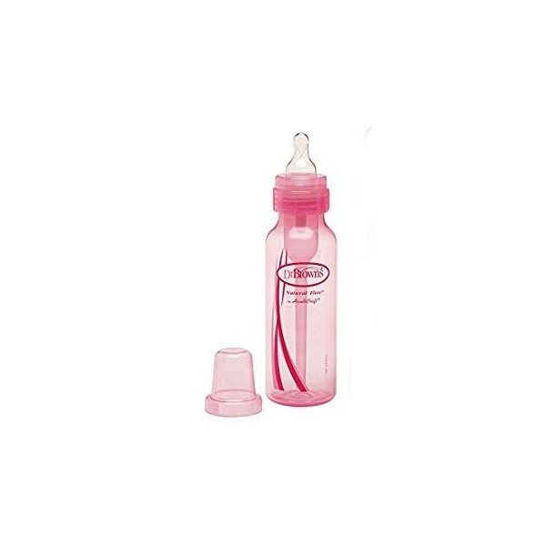 Dr. Brown's Biberón Estándar Options Rosa PP 250 ml