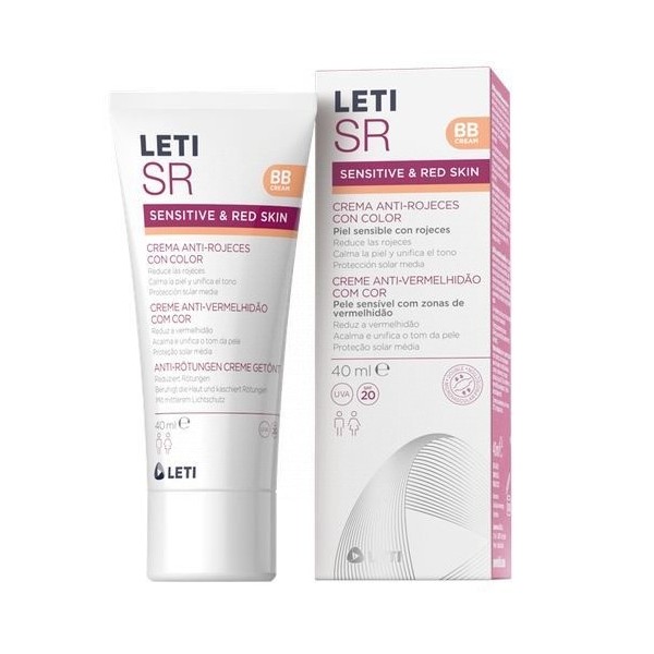 LetiSR Crema Anti-Rojeces con Color 40ml