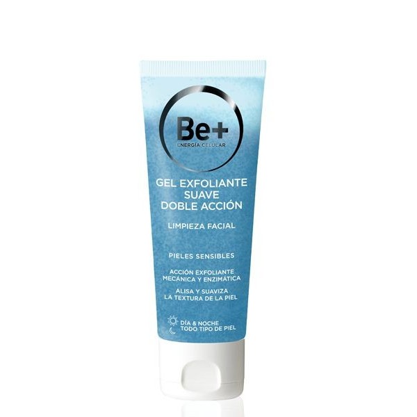 Be+ Gel Exfoliante Suave Doble Acción 75ml
