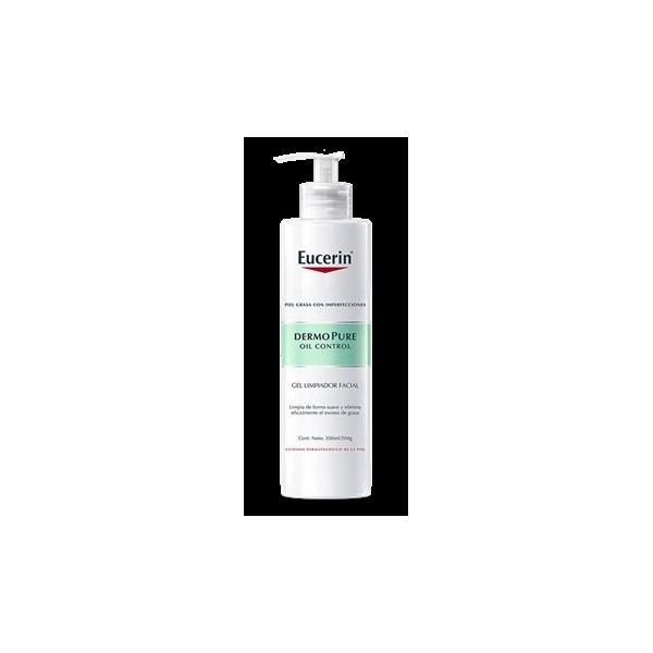 Eucerin Dermopure Oil Control Gel Limpiador Facial 400 ml