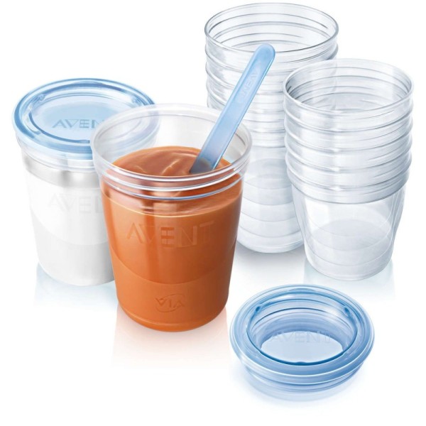 Avent Philips Recipientes para Comida 5uds