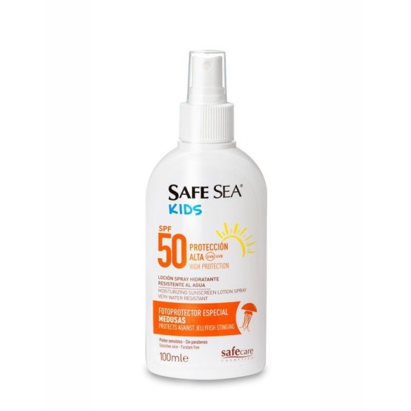 Safe Sea Kids Fotoprotector Especial Medusas Spf50+ Spray 100ml
