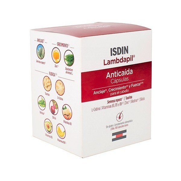 Isdin Lambdapil Anticaida 180 Cápsulas