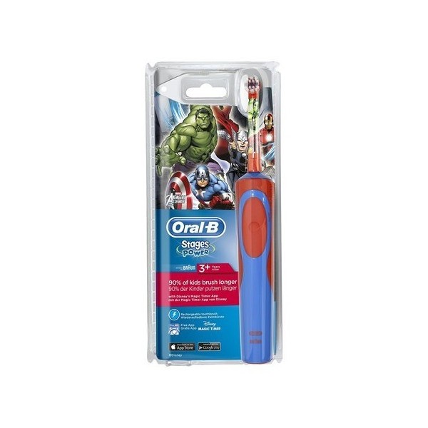 Oral-b Cepillo Eléctrico Niños Stages Power Vengadores
