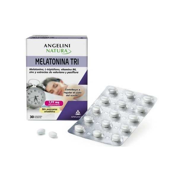 Angelini Melatonina TRI 30 Comprimidos