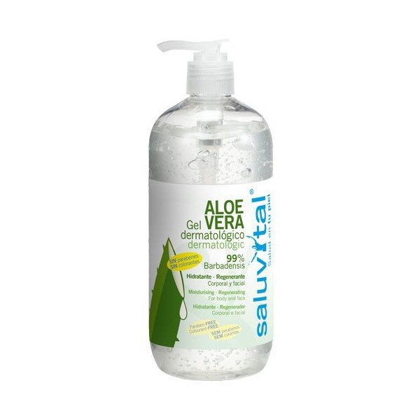 Saluvital Gel Dermatológico Aloe Vera 500 ml