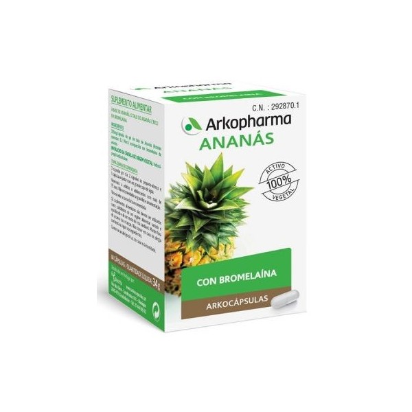 Arkopharma Ananás 84 Cápsulas