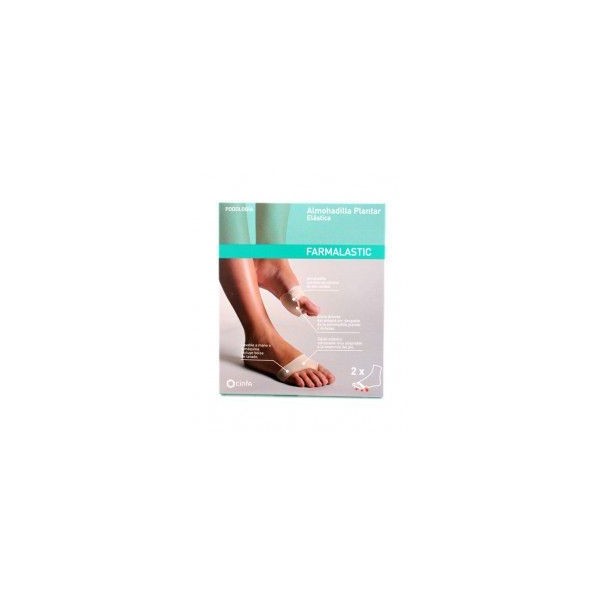 Farmalastic Almohadilla Plantar Gel de Silicona Talla 39-41