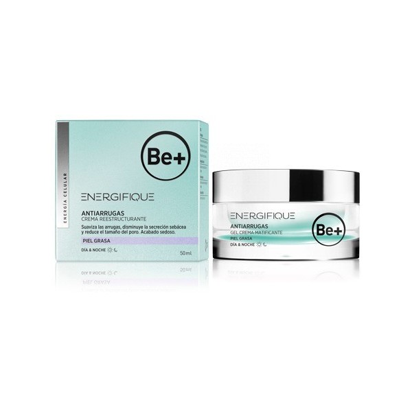 Be+ Energifique Gel Crema Antiarrugas Matificante 50ml