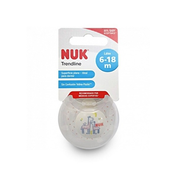 Nuk Chupete Látex Anatómico Col 2020 6-18M 1ud