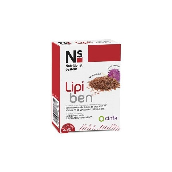 NS Lipiben 30 Comprimidos
