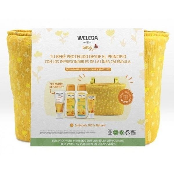 Weleda Set BIenvenida Bebé Caléndula + Bolso de Paseo