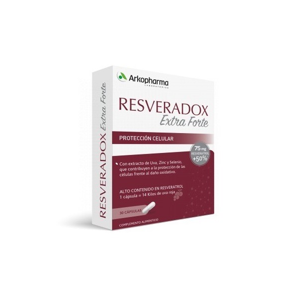 Arkopharma Resveradox  Extra Forte 50 Mg 30 Cápsulas