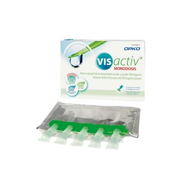 VisActiv Gotas Oculares Humectantes Estériles 10 Monodosis