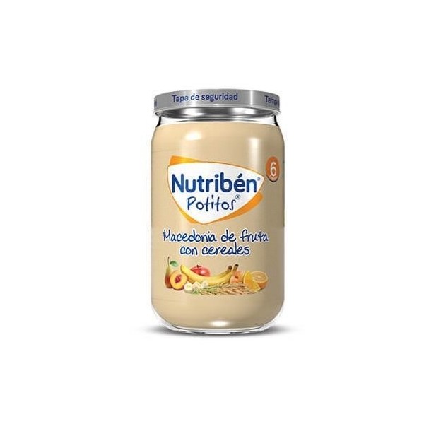 Nutribén Potitos Macedonia de Frutas con Cereales 235gr
