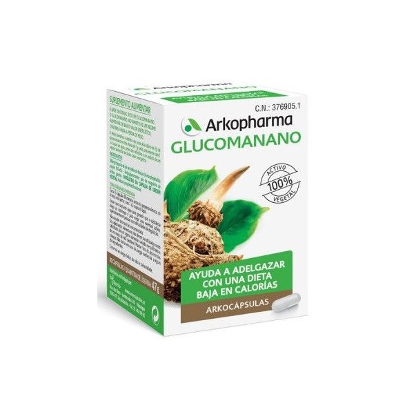 Arkopharma Glucomanano 80 Cápsulas