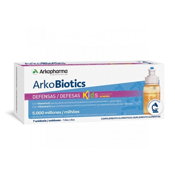 Arkobiotics Defensas Niños 7 Dosis
