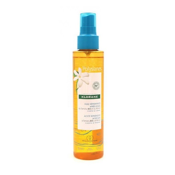 Klorane Polysianes Aceite Reparador Aftersun Cuerpo y Rostro 150ml