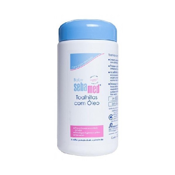 Toallitas Sebamed Baby Oleosas 70 U