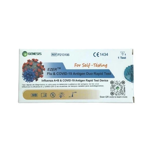 Test Nasal Combinado Autodiagnostico Antigenos