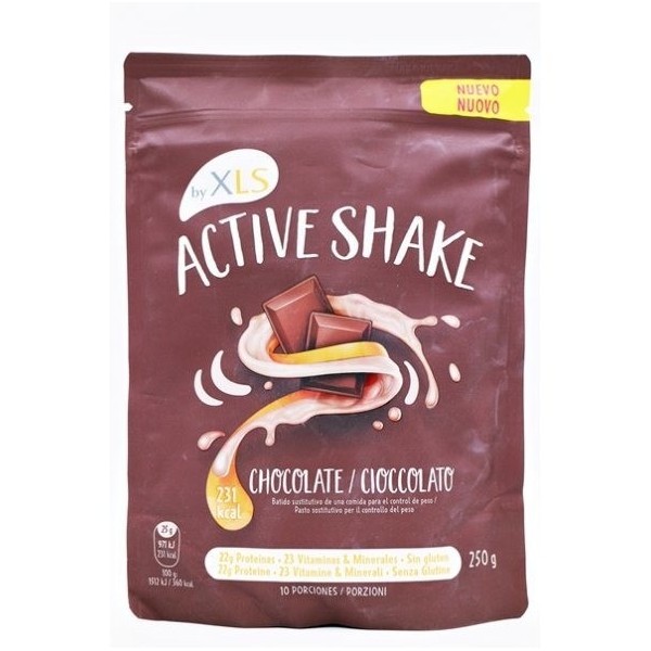 XLS Active Shake Batido Sustitutivo Polvo Chocolate 250gr