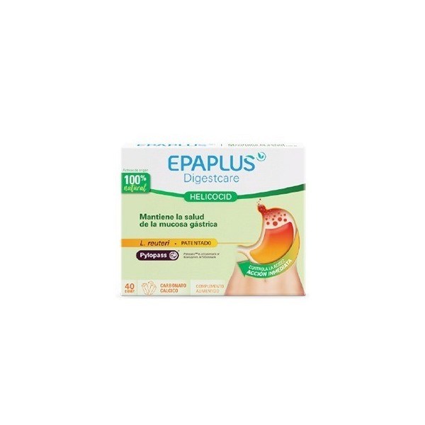 Epaplus Digestcare Helicocid 40 Comprimidos