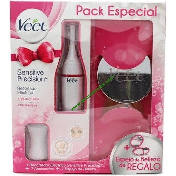 Veet Sensitive Precision Recortador Electrico Pack Especial
