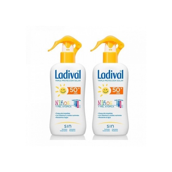 Ladival Niños Protección Solar Spray SPF-50 2 x 200ml