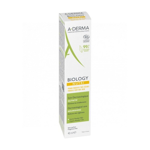 A-Derma Biology Cuidado Dermatológico Nutritivo 40ml