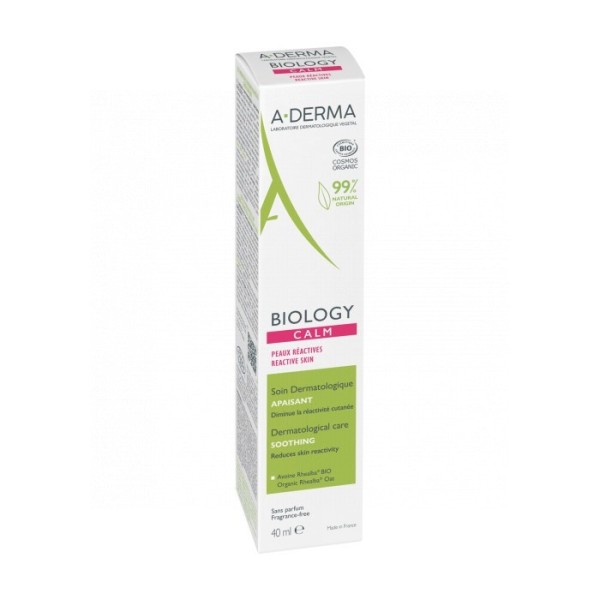 A-Derma Biology Cuidado Dermatológico Calmante 40ml