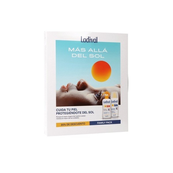 Ladival Pack Family Spray Piel Atópica Niños SPF-50 200ml + Spray SPF-50