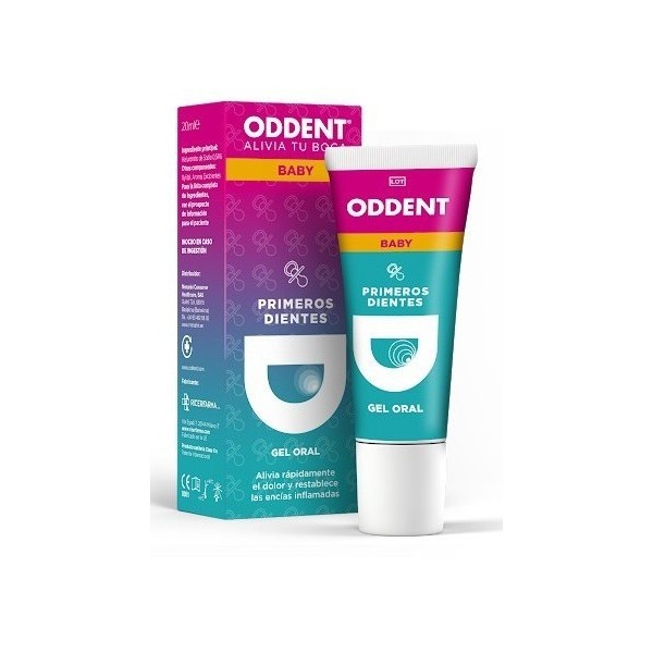 Oddent Gel Oral Baby Primeros Dentes 20ml