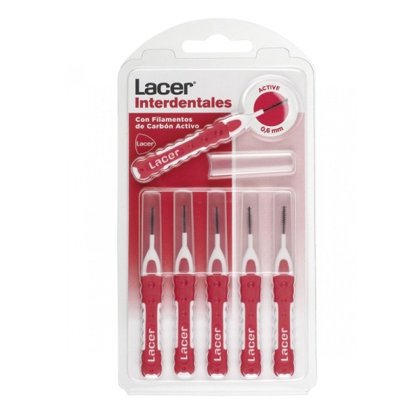 Lacer Cepillo Interdental Recto Active 6 Unidades